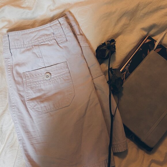 Beige Hollister Jean Skirt - Picture 3 of 3